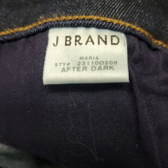 J Brand Maria High Rise Waisted Skinny Super Stretchy Jeans Size 25. - Picture 7 of 7